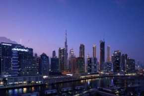 2BR with Canal & Burj View
